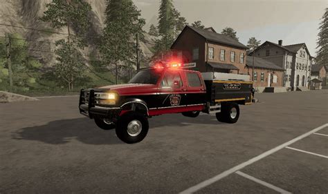 0 LS19. . Fs19 ford fire truck